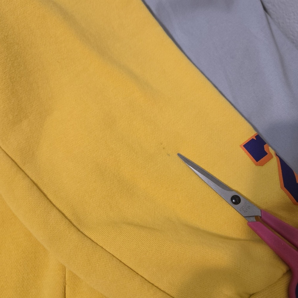Nike Air Jordan DNA Yellow Hoodie Size XL Men's - Picture 8 of 10